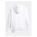 Bílá mikina Under Armour Essential Flc OS Hoodie