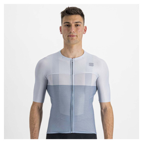 SPORTFUL Cyklistický dres s krátkým rukávem - LIGHT PRO - šedá