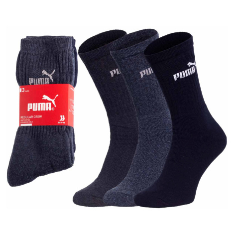 Pánské ponožky Puma Puma_3Pack_Socks_883296_04_Navy_Blue
