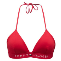 Tommy Hilfiger TH ORIGINAL-TRIANGLE FIXED FOAM Dámský vrchní díl plavek, červená, velikost