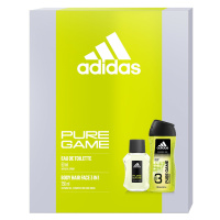 Adidas Pure Game - toaletní voda s rozprašovačem 50 ml + sprchový gel 250 ml