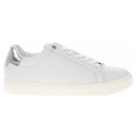 Calvin Klein Jeans Dámská obuv HW0HW01326 0K8 white-silver Bílá