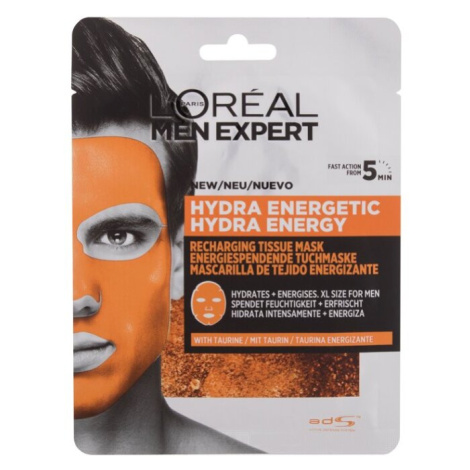 L'ORÉAL Men Expert Pleťová maska Hydra Energetic 1 ks L’Oréal Paris