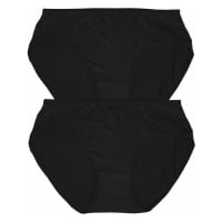 Hana - velké pohodlné kalhotky RM-1711 - 2bal černá