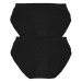 Hana - velké pohodlné kalhotky RM-1711 - 2bal černá