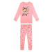 Dívčí pyžamo - KUGO MP1514, růžová světle Barva: Růžová světlejší