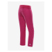 Tmavě růžové holčičí softshellové kalhoty ALPINE PRO Zazo