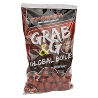 Starbaits boilies g&g global strawberry jam - 2,5 kg 20 mm