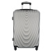 Cestovní pilotní kufr Travel Grey velikost M, šedý
