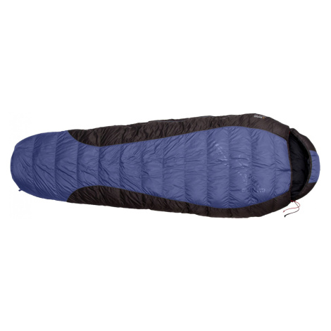 Péřový spacák Warmpeace Viking 600 180 cm Zip: Pravý / Barva: modrá/šedá