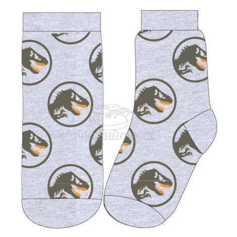 Ponožky Eexee Jurský park šedé