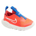Červeno-oranžové slip-on dětské tenisky Nike Flex Runner 2 (Tdv)