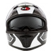 MAXX FF 985 extra velká integrální helma se sluneční clonou, černo stříbrná
