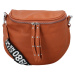 Stylová dámská crossbody Kahlania, hnědá