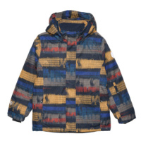 Chlapecká lyžařská bunda COLOR KIDS Ski Jacket - AOP, total eclipse 741119.7850