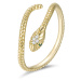 Linda's Jewelry Stříbrný prsten Královna Hadů Elegance Ag 925/1000 IPR102 Velikost: Univerzální
