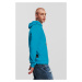 Mikina karl lagerfeld jeans klj regular zip-up hoody carribean sea