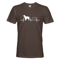 Pánské tričko Anglický špringršpaněl tep- tričko pro milovníky psů