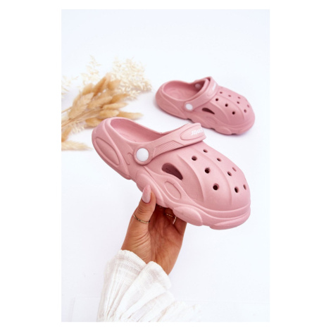 Dětské pěnové pantofle Crocs Růžove Cloudy Kesi
