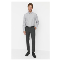 Trendyol Anthracite Slim Fit Chino Trousers