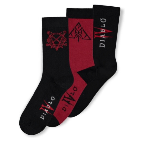 Ponožky Diablo IV (3 kusy) DIFUZED