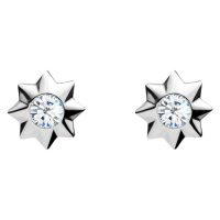 Preciosa Roztomilé stříbrné náušnice Orion 5249 00