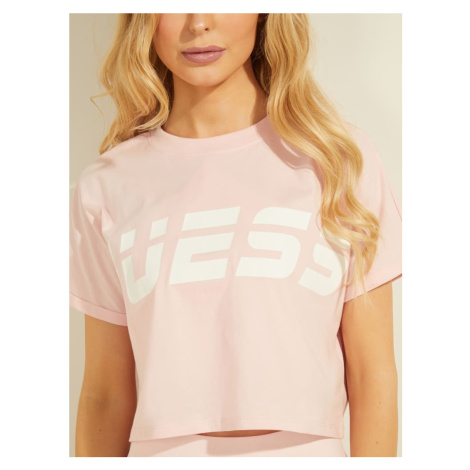 Dámské tričko růžová model 15756314 - Guess