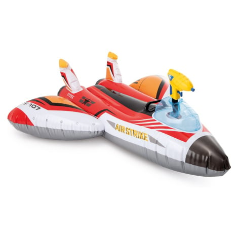 Nafukovací hračka Intex Water Gun Plane Ride-Ons 57536NP Barva: červená