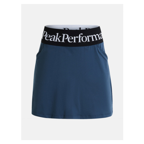 Sukně peak performance w turf skirt modrá