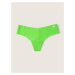 Victoria's Secret PINK Dámské bezešvé kalhotky tanga Bright Kiwi