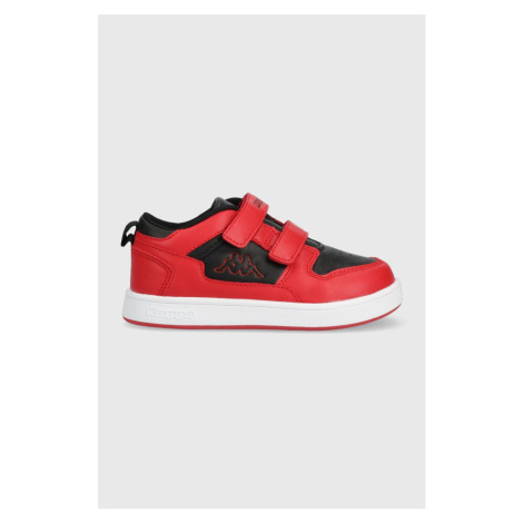 Dětské sneakers boty Kappa Lineup červená barva