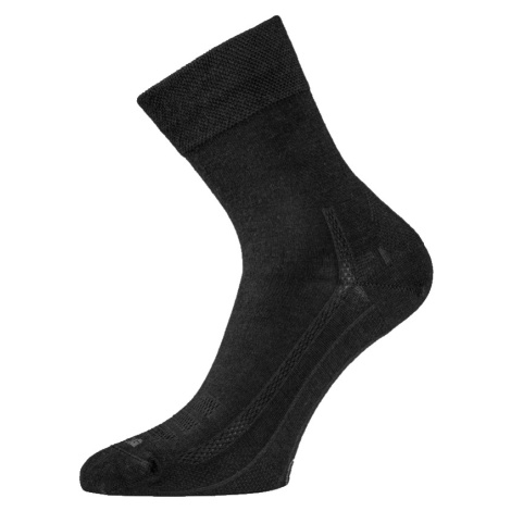 LASTING merino ponožky WLS černé