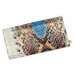 Dámská kožená peněženka PATRIZIA VL-106 RFID modrá / bílá