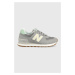 Sneakers boty New Balance WL574RB šedá barva