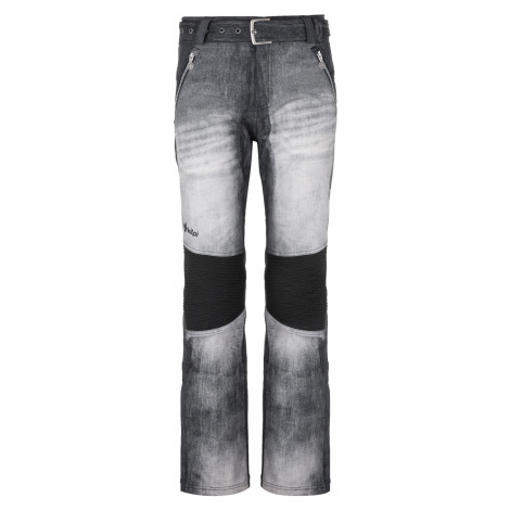 Kilpi JEANSO-W Dámské softshellové lyžařské kalhoty QL0257KI Černá