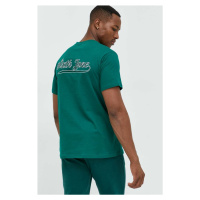 Bavlněné tričko Sixth June zelená barva, s aplikací