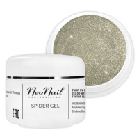NeoNail Spider Gel gel na nehty odstín Silver 5 ml