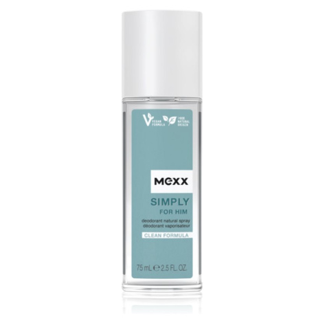 Mexx Simply For Him deodorant s rozprašovačem pro muže 75 ml
