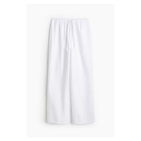 H & M - Pyžamové kalhoty - bílá