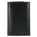 Pánská kožená peněženka na výšku Bellugio Luka, černá