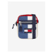 Modro-béžová pánská malá crossbody taška Tommy Jeans