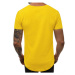 Ozonee Pánské tričko Sarlenuk žlutá Žlutá