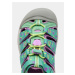 Fialovo-zelené holčičí vzorované sandály Keen