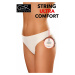 Dámská tanga 1589s ultra comfort white - GATTA