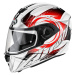 AIROH Storm Anger STA55 Integrální helma bílá/červená