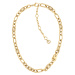 Tommy Hilfiger Masivní náhrdelník z pozlacené oceli Contrast Link Chain 2780784
