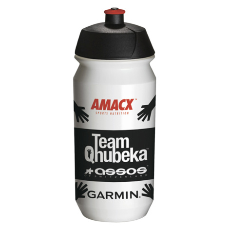 TACX Cyklistická láhev na vodu - QHUBEKA ASSOS - bílá/černá