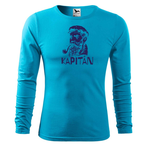 DOBRÝ TRIKO Pánské tričko s dlouhým rukávem Kapitán