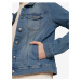Modrá dámská džínová bunda Tom Tailor Denim