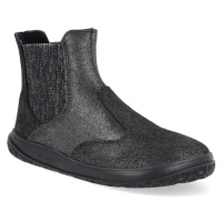 Barefoot dětské kotníkové boty Jonap - Igy černé devon